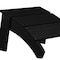 Flash Furniture Black Poly Resin Adirondack Style Ottoman JJ-C14309-BK-GG - alternate 8